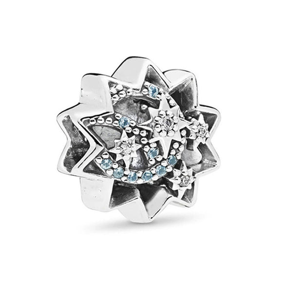 Metal Heart And Key Shaped Diy Accessories Pendant Beads With Totem Pattern For Bracelet Necklace Electroplated