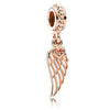 Metal Heart Loose Beads Galaxy Bracelet Diy Accessories With Totem Pattern And Electroplating Process