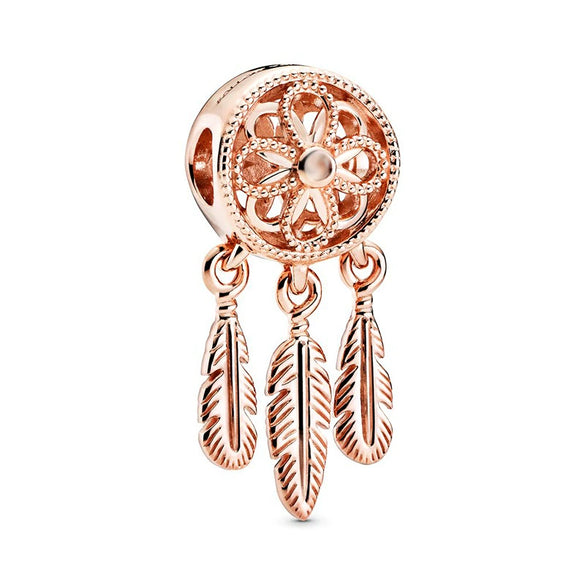 Metal Heart Loose Beads Galaxy Bracelet Diy Accessories With Totem Pattern And Electroplating Process