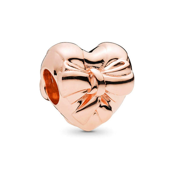 Metal Heart Loose Beads Galaxy Bracelet Diy Accessories With Totem Pattern And Electroplating Process