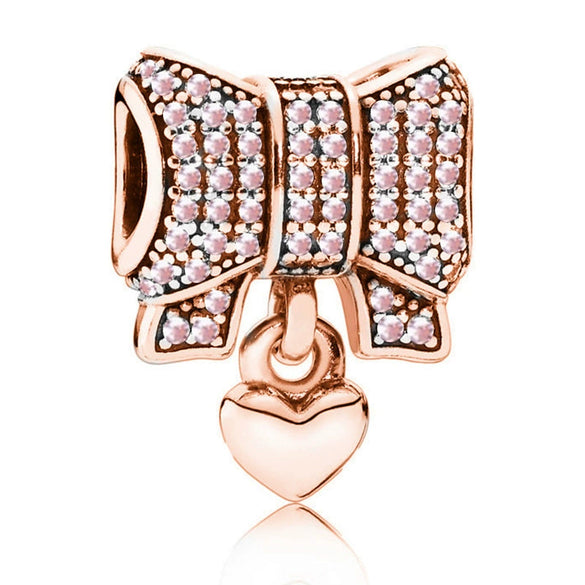 Metal Heart Loose Beads Galaxy Bracelet Diy Accessories With Totem Pattern And Electroplating Process
