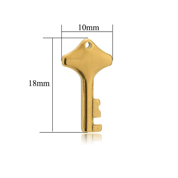 Metal Hollow Love Key Peach Heart Concentric Padlock Pendant Couple Necklace Diy Jewelry Accessories Electroplated