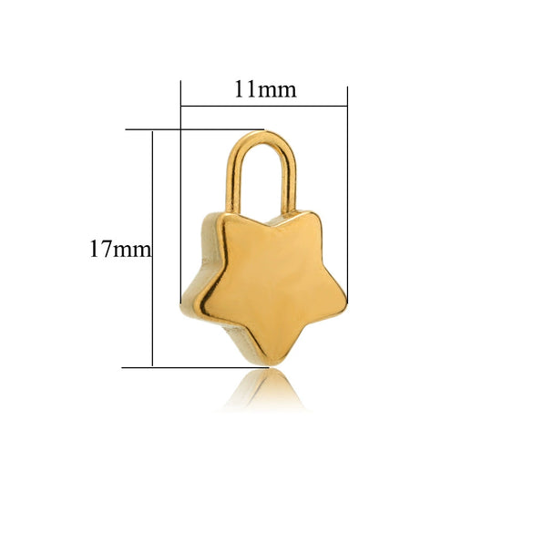 Metal Hollow Love Key Peach Heart Concentric Padlock Pendant Couple Necklace Diy Jewelry Accessories Electroplated