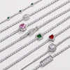 Metal Inlaid Zircon Geometric Style Women's Light Luxury Bracelet