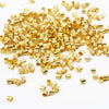 Metal Jewelry Accessories Copper Positioning Tube Necklace Earrings With Electroplating Treatment
