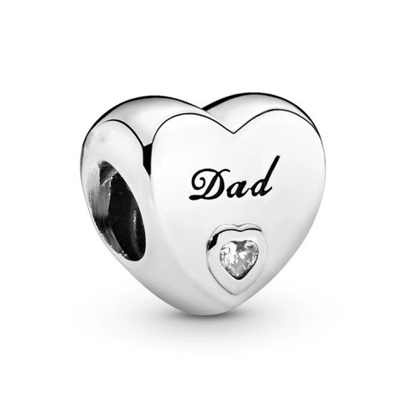 Metal Jewelry Accessories Hollow Rose Flower And Heart Shaped Padlock Two In One Charm Electroplated With Totem Pattern
