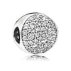 Metal Jewelry Accessories With Silver Rhinestone And Diamondembedded Beaded Pendant Totem Pattern Electroplating Process