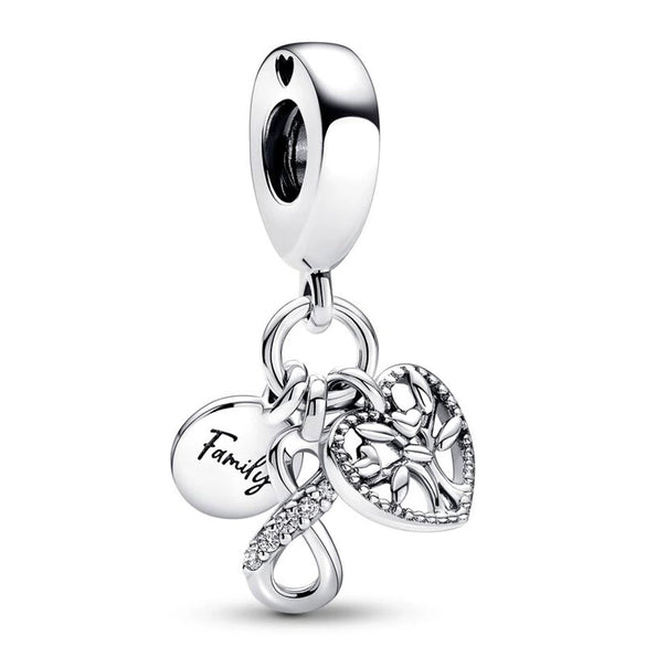 Metal Jewelry Accessories With Silver Rhinestone And Diamondembedded Beaded Pendant Totem Pattern Electroplating Process