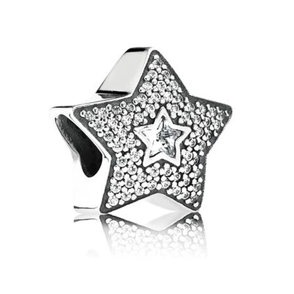 Metal Jewelry Accessories With Silver Rhinestone And Diamondembedded Beaded Pendant Totem Pattern Electroplating Process