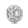 Metal Jewelry Accessories With Silver Rhinestone And Diamondembedded Beaded Pendant Totem Pattern Electroplating Process