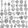 Metal Jewelry Accessories With Silver Rhinestone And Diamondembedded Beaded Pendant Totem Pattern Electroplating Process