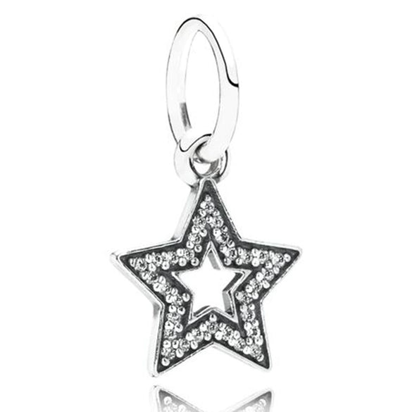 Metal Jewelry Accessories With Silver Rhinestone And Diamondembedded Beaded Pendant Totem Pattern Electroplating Process
