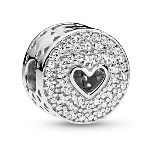 Metal Jewelry Accessories With Silver Rhinestone And Diamondembedded Beaded Pendant Totem Pattern Electroplating Process