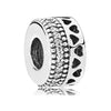 Metal Jewelry Accessories With Silver Rhinestone And Diamondembedded Beaded Pendant Totem Pattern Electroplating Process