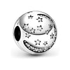 Metal Jewelry Accessories With Silver Rhinestone And Diamondembedded Beaded Pendant Totem Pattern Electroplating Process