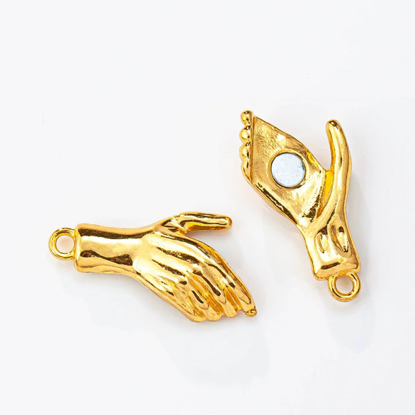 Metal Jewelry Buckle Copper Electroplated For Necklace And Bracelet Connection