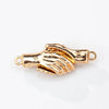 Metal Jewelry Buckle Copper Electroplated For Necklace And Bracelet Connection