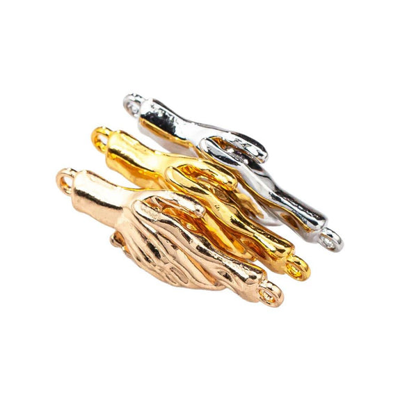 Metal Jewelry Buckle Copper Electroplated For Necklace And Bracelet Connection