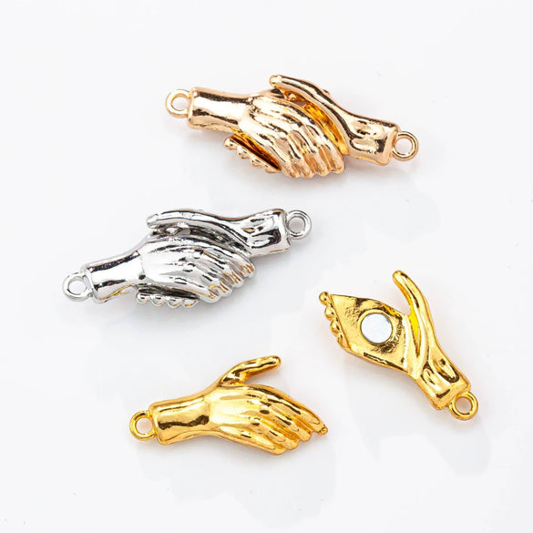 Metal Jewelry Buckle Copper Electroplated For Necklace And Bracelet Connection