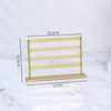 Metal Jewelry Rack T Shape Splicing Earrings For Studio Shooting Display