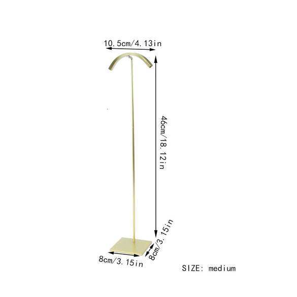 Metal Jewelry Rack Wrought Iron Advanced Sense Display Prop