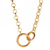 Metal Jewelry Set Electroplating Ins Style Regular Chain Necklace Earrings Hand Accessories Punk Hip Hop For Women