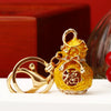 Metal Key Chain Ring With Hua Dan Wu Sheng Styling For Women's Bag Pendant Creative Gift