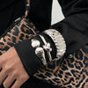 Metal Knotted Smooth Ins Style Geometric Electroplated Bracelet