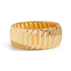 Metal Knotted Smooth Ins Style Geometric Electroplated Bracelet