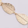 Metal Leaf Belt Waist Chain Female Dress Accessories