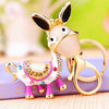Metal Little Donkey Keychain For Women Diamondencrusted Bag Pendant