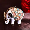 Metal Little Donkey Keychain For Women Diamondencrusted Bag Pendant
