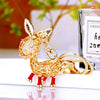 Metal Little Donkey Keychain For Women Diamondencrusted Bag Pendant