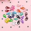 Metal Lobster Clasp Necklace Clasp Candy Color Paint Diy Accessories