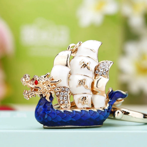 Metal Lucky Bag Pattern Car Keychain For Women Creative Bag Pendant