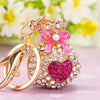 Metal Lucky Bag Pattern Car Keychain For Women Creative Bag Pendant