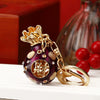 Metal Lucky Bag Pattern Car Keychain For Women Creative Bag Pendant