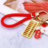 Metal Lucky Charm Abacus Women's Keychain Bag Pendant