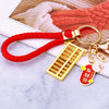 Metal Lucky Charm Abacus Women's Keychain Bag Pendant