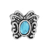 Metal Microinlaid Totem Pattern Large Hole Beads Jewelry Accessories For Girls' Fashion Bracelet With Electroplating Treatment