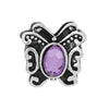 Metal Microinlaid Totem Pattern Large Hole Beads Jewelry Accessories For Girls' Fashion Bracelet With Electroplating Treatment