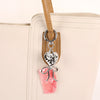 Metal Mini Comb Keychain Pendant Love Luggage Mobile Phone Hanging Semimanual Simple Style