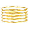 Metal Open Bracelet Iron Alloy Geometric Electroplated For Women And Unisex