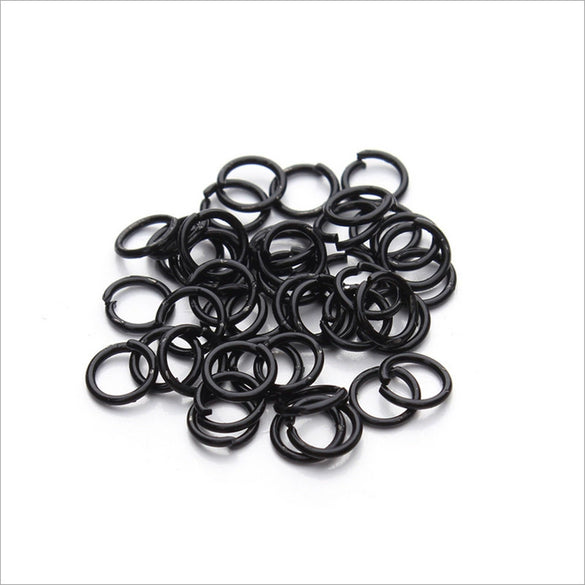 Metal Open Ring For Diy Jewelry Making With Electroplated Finish Wholesale Jewelry Accessory