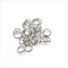 Metal Open Ring For Diy Jewelry Making With Electroplated Finish Wholesale Jewelry Accessory