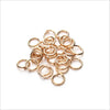 Metal Open Ring For Diy Jewelry Making With Electroplated Finish Wholesale Jewelry Accessory