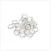 Metal Open Ring For Diy Jewelry Making With Electroplated Finish Wholesale Jewelry Accessory