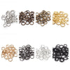 Metal Open Ring For Diy Jewelry Making With Electroplated Finish Wholesale Jewelry Accessory