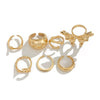 Metal Open Ring With Liquid Lava Butterfly Design Geometric And Animal Patterns Electroplated For Women