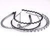 Metal Painted Hair Band Unisex Wave Head Band